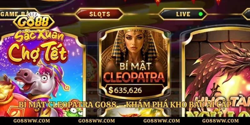 Bí Mật Cleopatra GO88 – Khám Phá Kho Báu Ai Cập