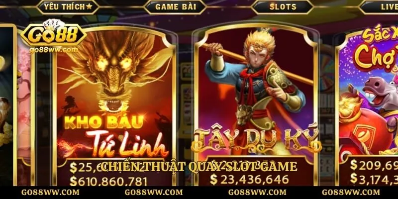 Chiến thuật quay slot game