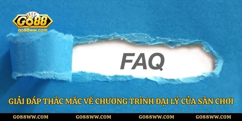 Giải đáp thắc mắc về chương trình đại lý của sân chơi