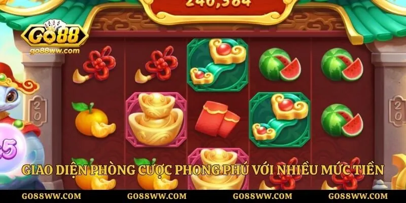 Linh Châu Ất Tỵ – Trải Nghiệm Game Đổi Thưởng Hấp Dẫn Giao diện phòng cược phong phú với nhiều mức tiền đầu tư
