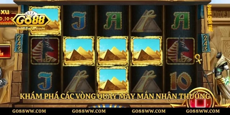 Bí Mật Cleopatra GO88 – Khám Phá Kho Báu Ai Cập Khám phá các vòng quay may mắn nhận thưởng vô cùng lớn