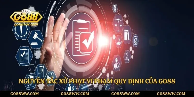Chính Sách Bảo Mật - Nguyên Tắc Xử Lý Dữ Liệu Hội Viên Go88 Nguyên tắc xử phạt vi phạm quy định của Go88