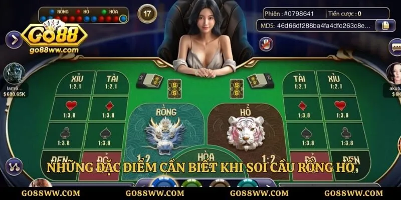 Những đặc điểm cần biết khi soi cầu rồng hổ
