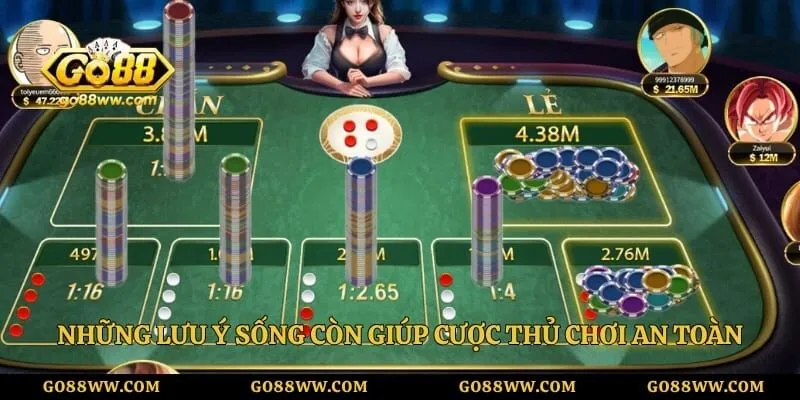 Kinh Nghiệm Bắt Cầu Xóc Đĩa Go88 - Giúp Bạn Đọc Vị Bàn Cược Những lưu ý sống còn giúp cược thủ chơi an toàn