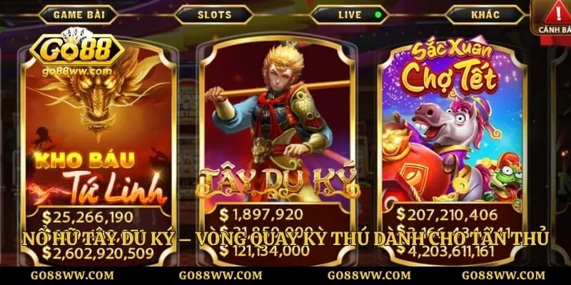Nổ Hũ Tây Du Ký – Vòng Quay Kỳ Thú Dành Cho Tân Thủ