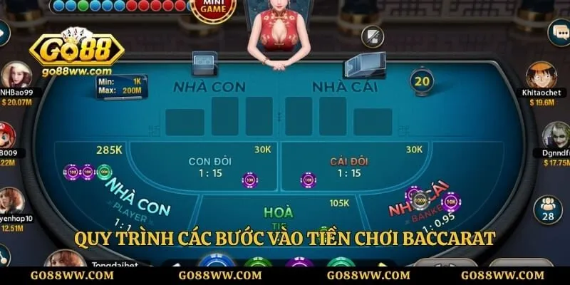 Sexy Baccarat – Sảnh Cược Casino Trực Tuyến Hấp Dẫn Uy Tín Quy trình các bước vào tiền chơi Baccarat